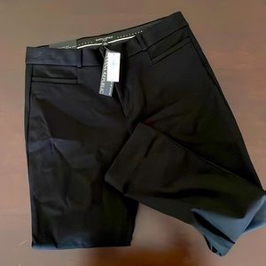 Banana Republic Black Sloan Pants NWT Sz 8